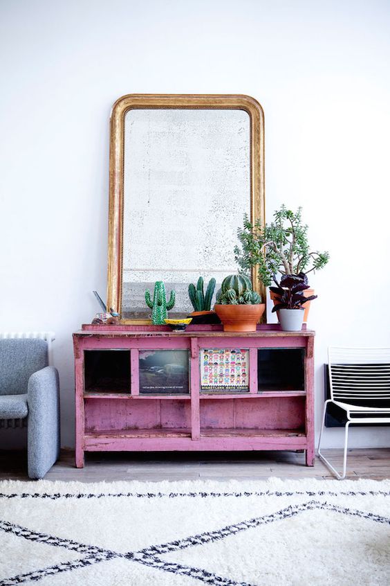 mueble pintado rosa -03
